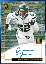 Panini NFL Blitz 2022 Impeccable Rookie Jermaine Johnson Auto #d 2/25 DIGITAL