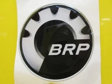 NEW OEM SKI-DOO SKIDOO BRP HOOD EMBLEM ORNAMENT BADGE DECAL STICKER 68MM