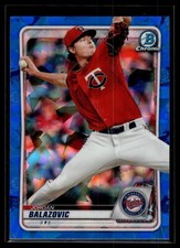 Jordan Balazovic 2020 Bowman Draft Sapphire Edition Card #BD-58