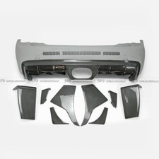 For Mini Cooper S F56 TP Style Carbon+FRP Wide Body kit Rear Bumper (S Only)