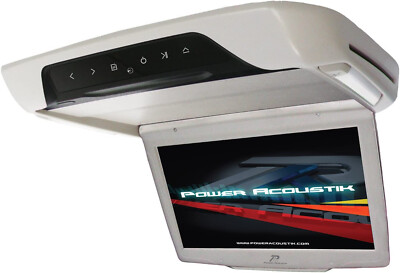Power Acoustik Decken Halterung 10.3 '' 16:9 Breit Aspect Tft-Lcd Bildschirm Weiß