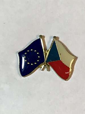 PIN FLAGS EUROPEAN UNION REPUBLICA CHECA