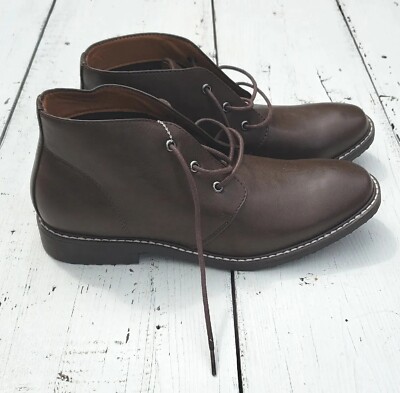 GUESS Men’s Chukka Boots Size 10.5 Brown Casual Dress Lace Up Guess Chukka Style Lace Up Boots Mens Size 9.5 Brown | eBay main image 2