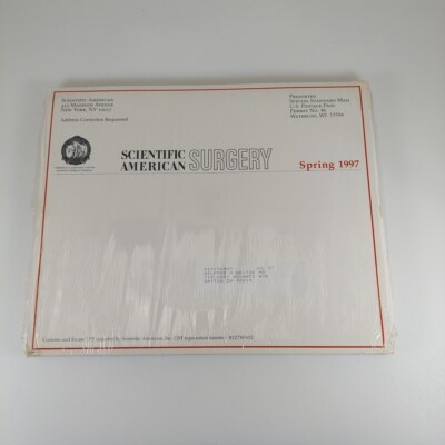 Scientific American Surgery Quarterly Update Package Spring 1997 New & Sealed 