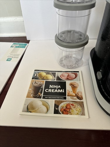 Ninja NC300 CREAMi Ice Cream Maker With Manual And Extra Containers - Picture 3 of 9