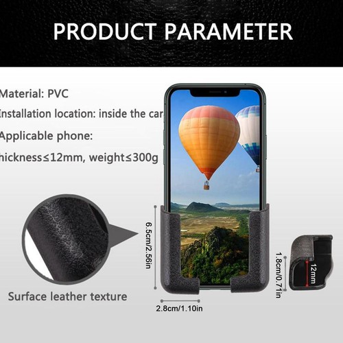 Self Adhesive Phone Holder Car Dashboard Mount Stand For Samsung A7N8 - Zdjęcie 12 z 17