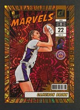 2025 Panini Donruss WNBA Net Marvels Cameron Brink Orange Fireworks /75 #9