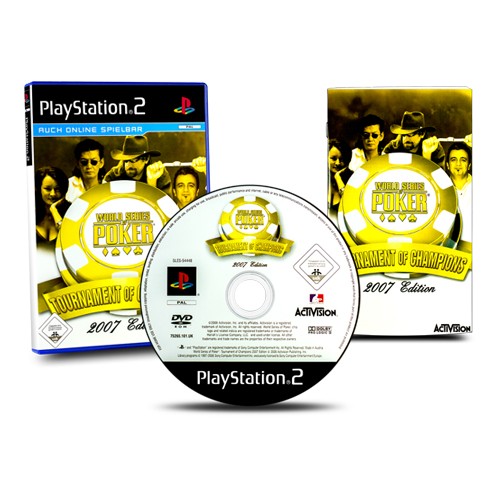 Jeu PS2 World Series Of Poker Tournament Of Champions Édition 2007 En OVP