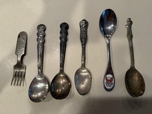 Vintage Assortment Of Spoons and Fork