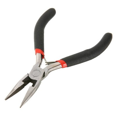 Mini Needle Nose Pliers Multifunction Precision Stripper Hand Black 