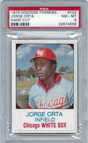 Jorge Orta [Hand Cut] #122 1975 Hostess card