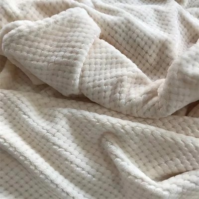 Korallen-Fleece-Decken Bett Sofabezug Tagesdecke Plaid Frühling Sommer