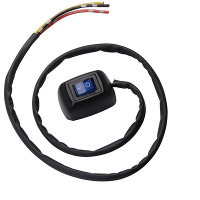 Rocker Toggle Switch DC12V/10A 24V/5A SPST On-Off Wired LED Paste DIY Switch for