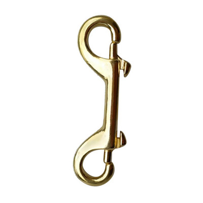 Scuba Diving Diver Messing Double Ended Bolt Snap Spring Loaded Clip