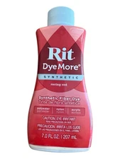 Rit Synthetic Dye More Racing Red 7 Fl Oz