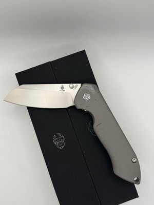 Kizer Guru Frame Lock Titanium Handle Folding Pocket Knife New Ki3504A2