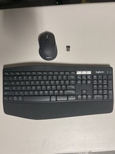 Logitech Wireless Keyboard and Mouse Bundle Black with USB Receiver