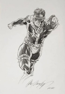 CYCLOPS PRELIM SKETCH (8.5X11) CHARACTER STUDY BY FELIPE MASSAFERA