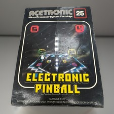 ELECTRONIC PINBALL Acetronic Micro Processor Game BOXED - COMPLETE