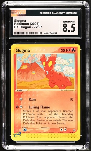 Slugma graded CGC 8.5 for sale on eBay