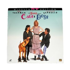 The Truth About Cats And Dogs Laserdisc LD Uma Thurman Blockbuster Laser Disc
