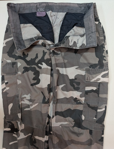 USMC Urban Warrior Experiment Camo Pants Med/Reg The Rock Movie Wardrobe USA 90s