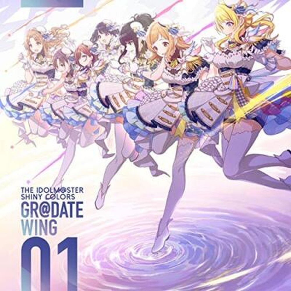 THE IDOLM@STER SHINY COLORS GR@DATE WING 01-JAPNA CD BLU-RAY Japan
