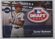 2020 Topps Draft Day Medallions Black 11/50 Carter Kieboom #DDM-CKI 4l3