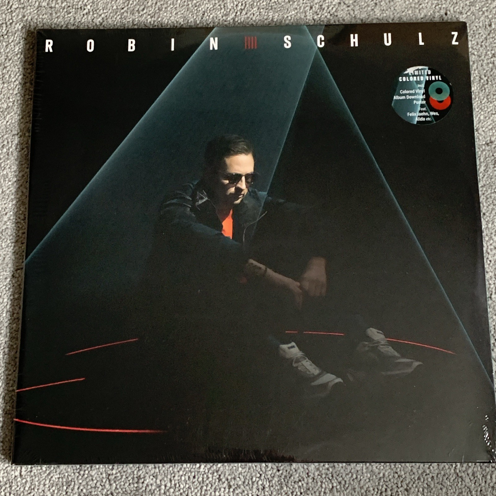 Iiii by Robin Schulz 2 Colour Record, 2021 New Sealed Slight Sleeve Wear