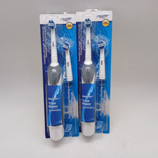 Equate Easyflex Electric Toothbrush 2-Pack  2 Brush Heads Oral Care Set