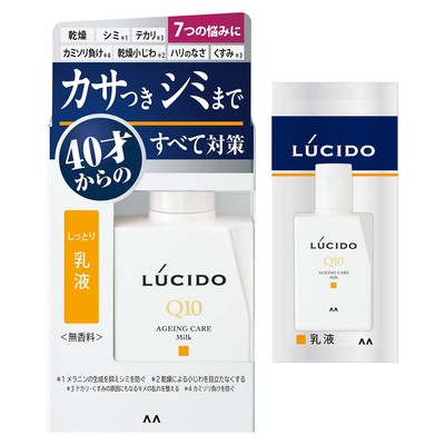 LUCIDO  Total Care Emulsion Men's Skin Care Moisturizing Liquid Unscent