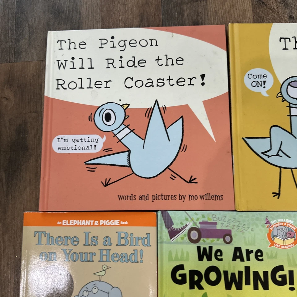 Lot of 11 Mo Willems Elephant & Piggie Pigeon Hardback Books - Image 2 of 4
