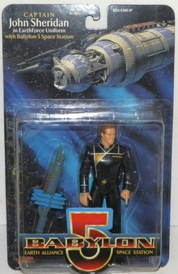 Capt. John Sheridan Babylon 5 1997 Figure NEW MOSC SEALED