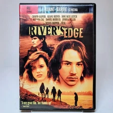 River’s Edge (DVD, 2001) 1986 Keanu Reeves, Dennis Hopper OOP RARE Free Shipping