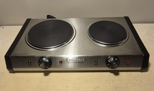 Cuisinart CB-60 Countertop Double Cast Iron Burner Stainless Steel 1800 W 