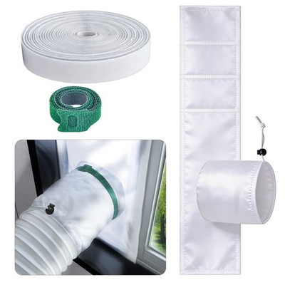Portable AC Window Seal Kit For Sliding Door Adjustable Vent Cover Washable US