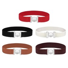 Women Elastic Waist Belt Trendy Comfortable Lightweight Elastic Band for Dating