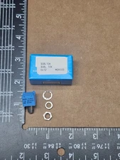 1 Piece, 308L10K Clarostat, 10K Ohm, 10%, 0.5W, Panel Mount, Potentiometer