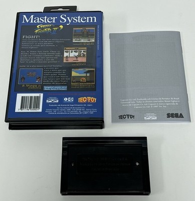 Street Fighter II 2 - Sega Master System - TEC TOY | Tested | READ