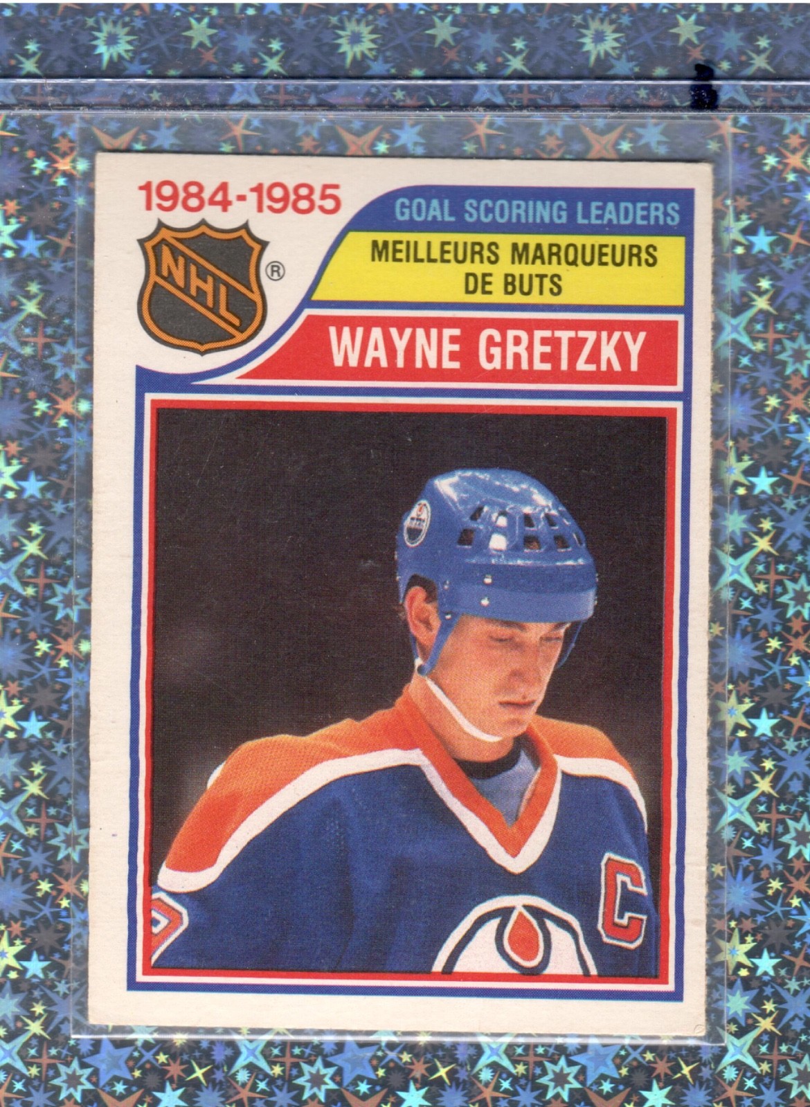 🚨 1985-86 O-Pee-Chee - League Leaders Wayne Gretzky #257 Edmonton Oilers💥🏒