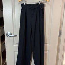 Wide leg Women's Black Tailored trousers size 4