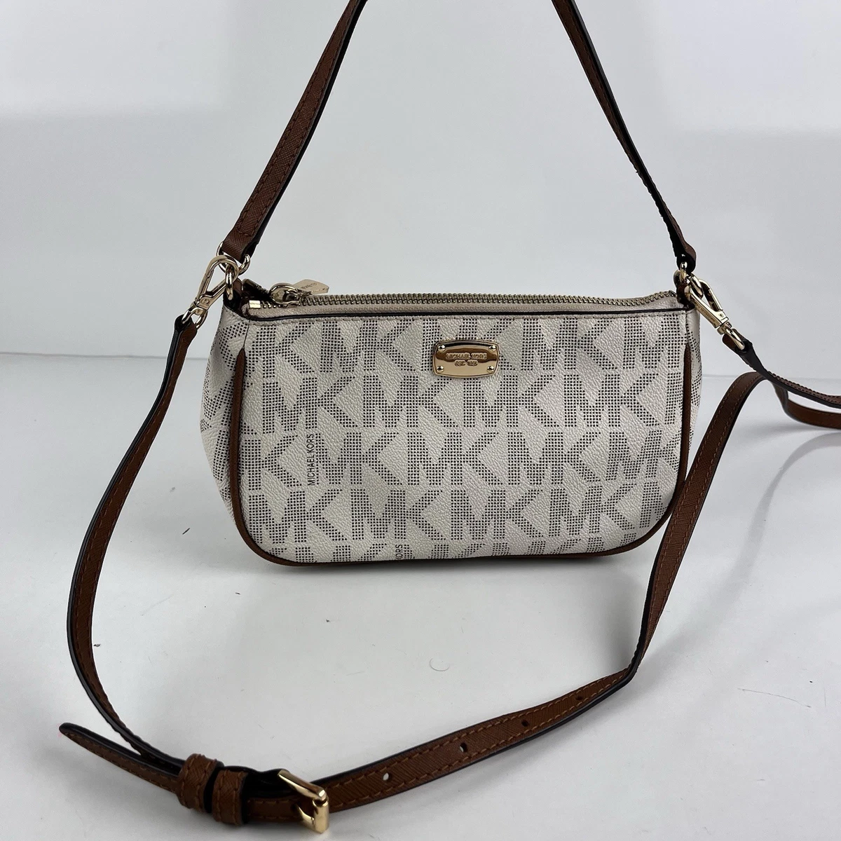 Michael Kors Jet Set Crossbody White Bags & Handbags for Women for