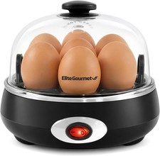 Rapid Egg Cooker 7 Easy-To-Peel Hard Medium Soft Boiled Eggs Poacher US