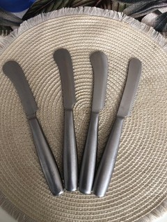 Frühstücksmesser gebraucht edelstahl gebürstet