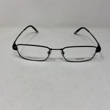 Fossil Memory Metal Eyewear RUSTY 003 Black 52-19-145 Eyeglasses XR80