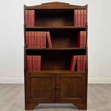 Antique 20th Century Fine Quality Bookcase In Oak ( REF AF-4714 )