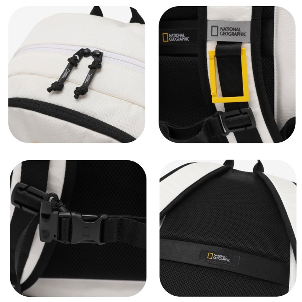 NATIONAL GEOGRAPHIC BUDDY BACKPACK 23L N261ABG540 WHITE UNISEX
