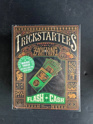 Trickstarters Presented By Zach King (New Sealed) - Flash Cash Magic Trick - product listing photo