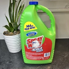 New 2008 Spray 'N Wash With Resolve Power 144 oz Laundry Stain Remover Refill