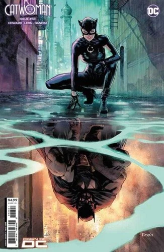 Catwoman #58 Cover B Tirso Cons Card Stock Variant (Batman Catwoman The Gotham W